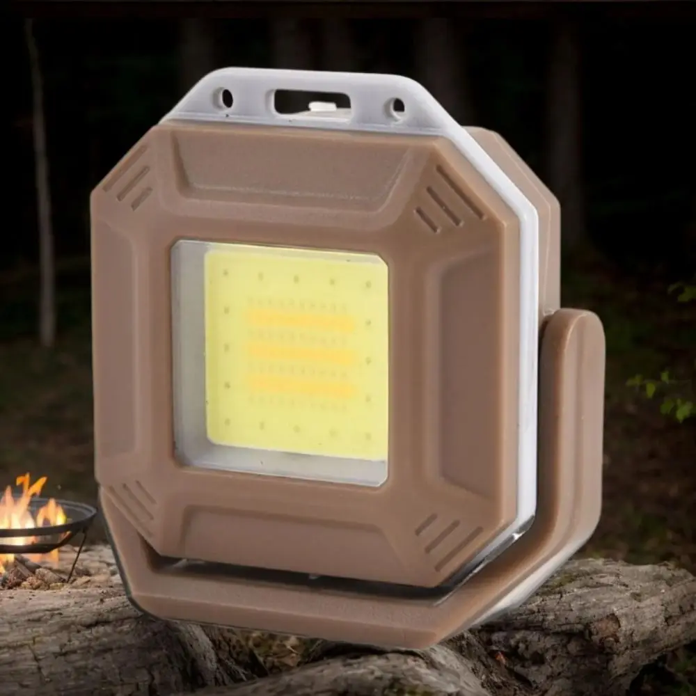 Multi-functional Cob Key Light USB Rechargeable Magnetic Base LED Headlight IPX4 Waterproof Bright LED Portable Flashlight