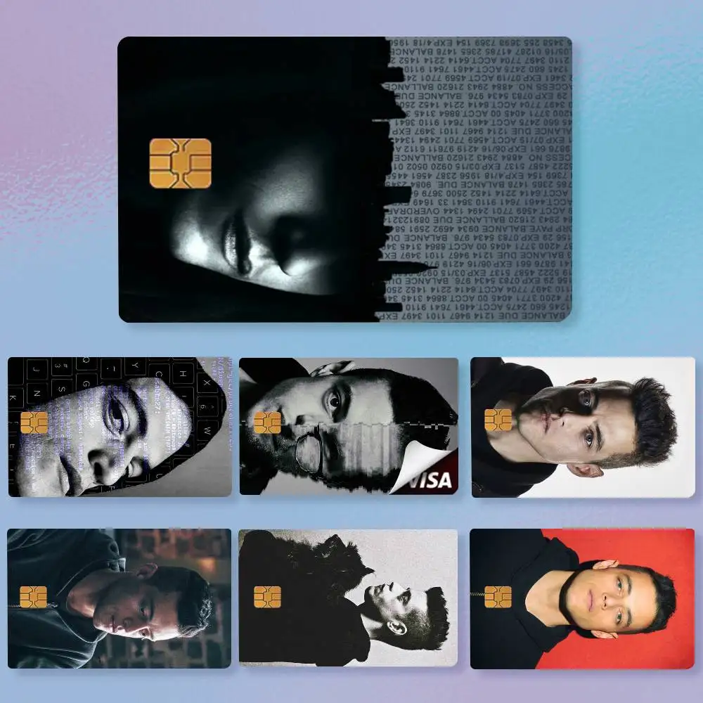TV M-Mr R-Robot F-FSociety  Credit Card HD Stickers Premium matte film effectively prevents fingerprints and daily abrasion.