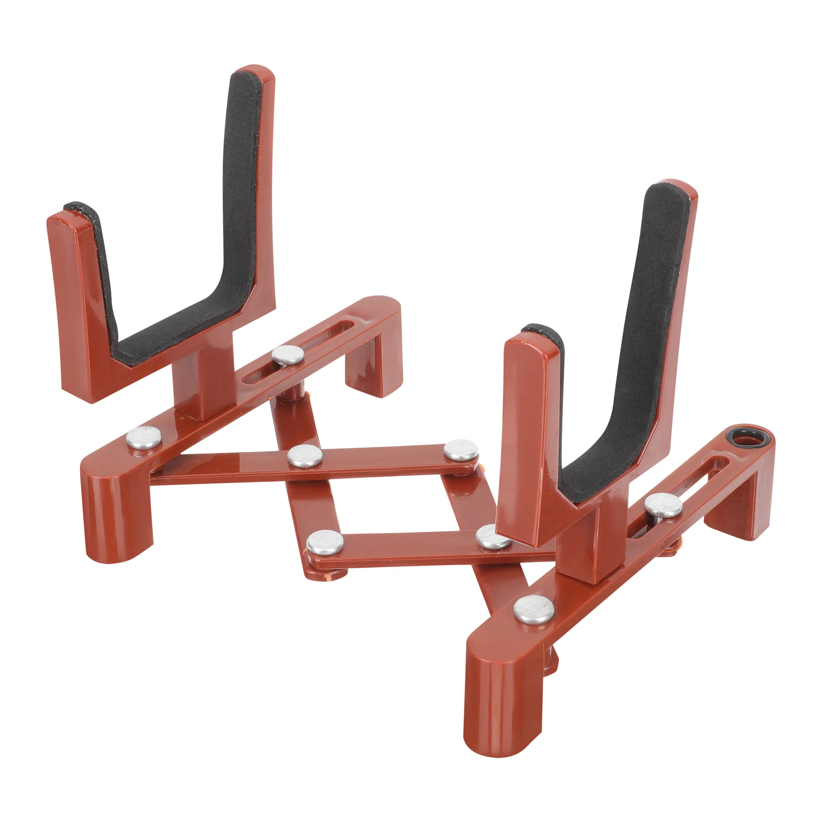 

Foldable Bracket Portable Professional Violin Floor Bracket Display Rack Suitable for Any Size Violin Sponge Cover Prevent