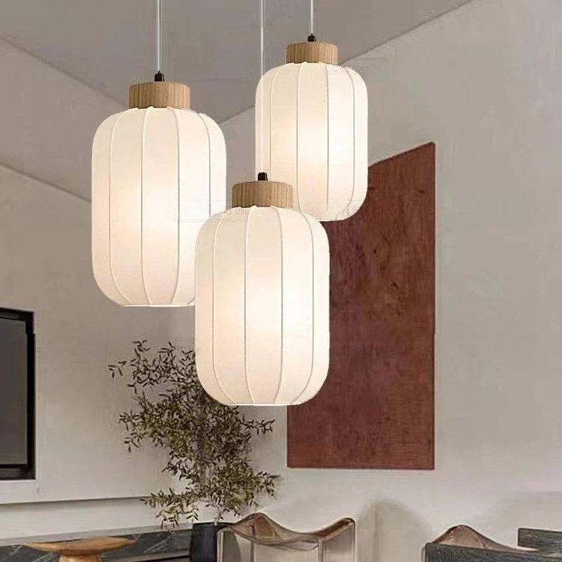 ins white pendant light bedside restaurant bed breakfast hotel designer porch aesthetic lantern chandelier lights