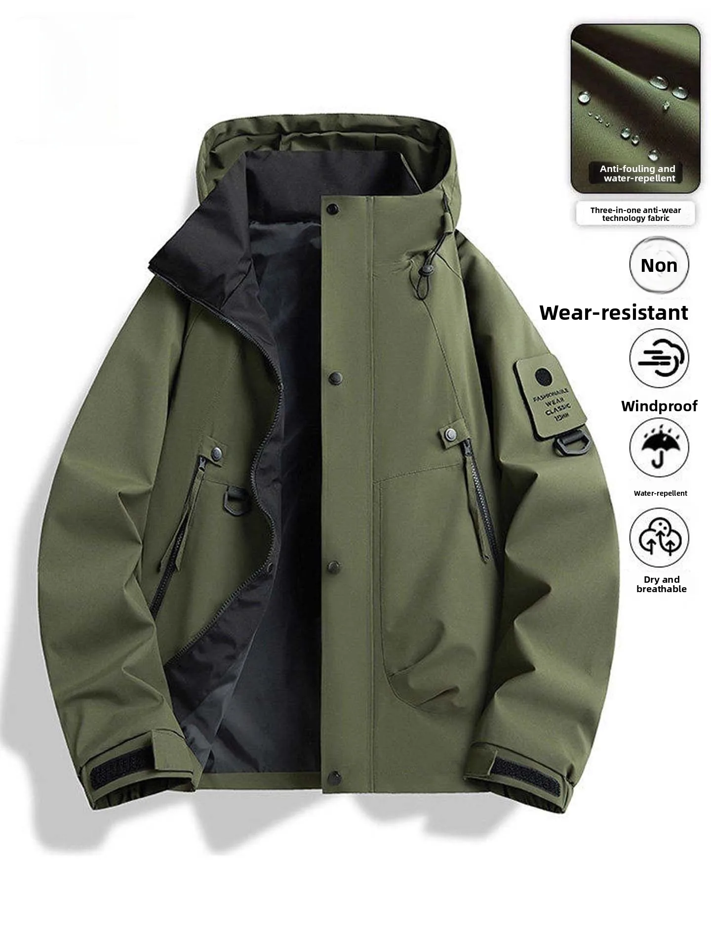 Nanilou Men's Windp…