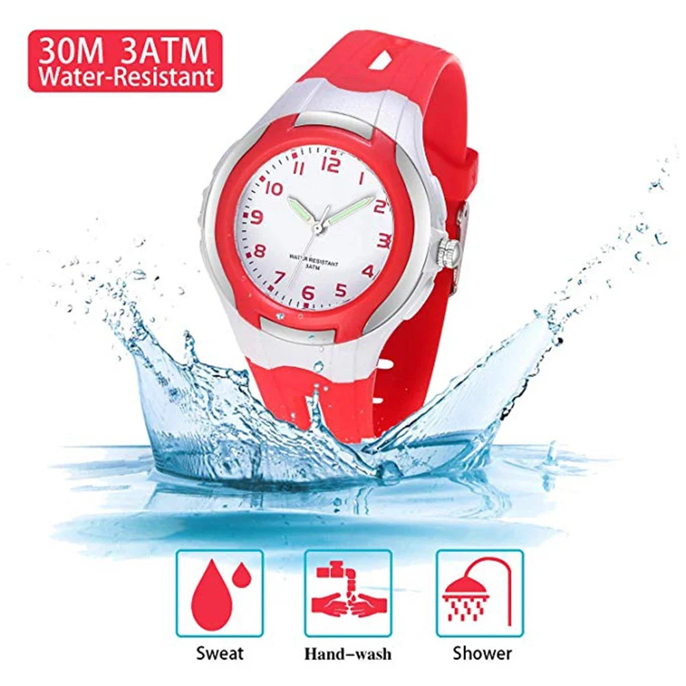 Children Cute Electronic Watch Student Waterproof Quartz Watch Boys And Girls Fashion Jelly Wrist Watch Kids Brithday Gift