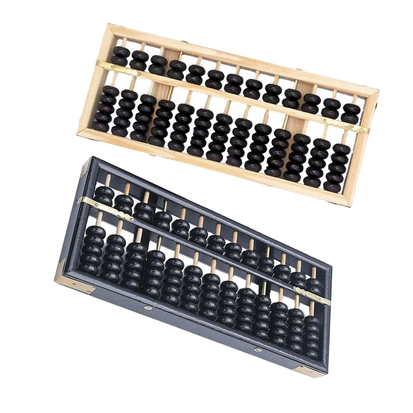 Vintage Style Wooden Abacus Calculator Counting Tool Professional Math Toys