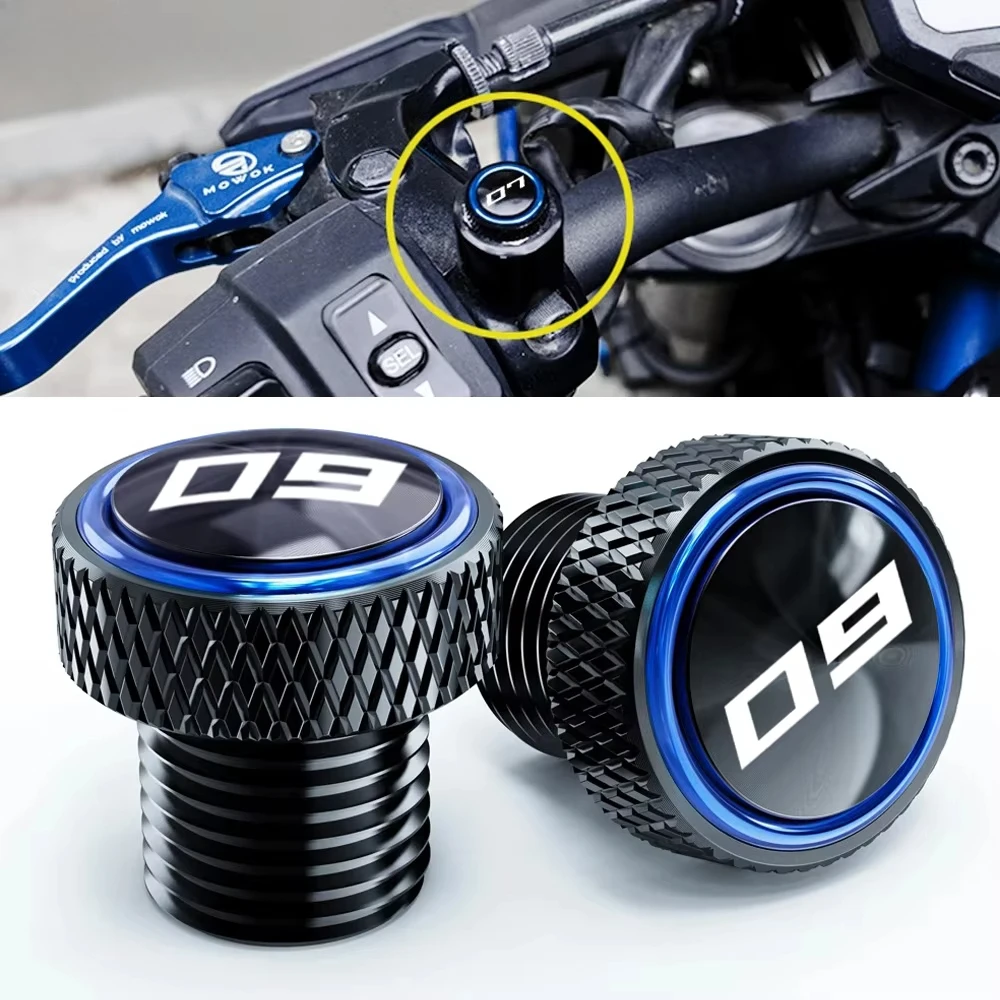 For YAMAHA MT07 MT09 MT10 MT25 MT15 MT MT 07 09 10 25 15 Motorcycle Accessories M10*1.25 Rear Mirror Hole Plug Screw Bolt Cover