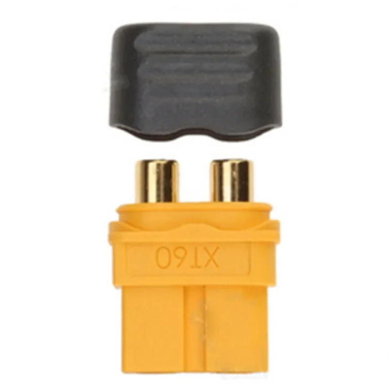 1set  XT60H XT-60H connector  With Sheath Housing Female / male XT60 plug for RC Lipo Battery yellow