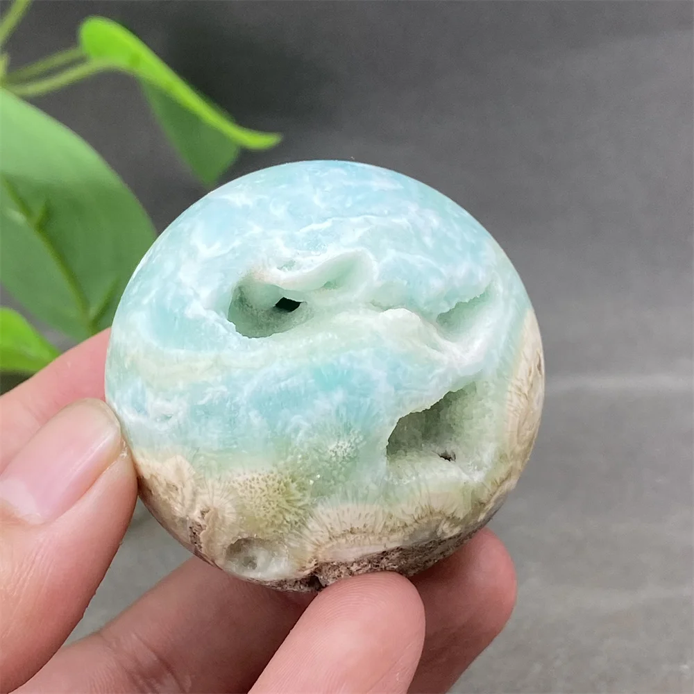 Natural Quartz Ball Heteropolar Mineral Home Decoration Reiki Spiritual Meditation Altar Energy Healing Witchcraft Decoration