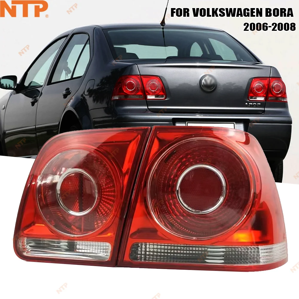 

For VW Bora 2006-2008 Tail Lamp Total Replacement Left+Right Full Set Rear Brake Stop Turn Signal Light Assembly