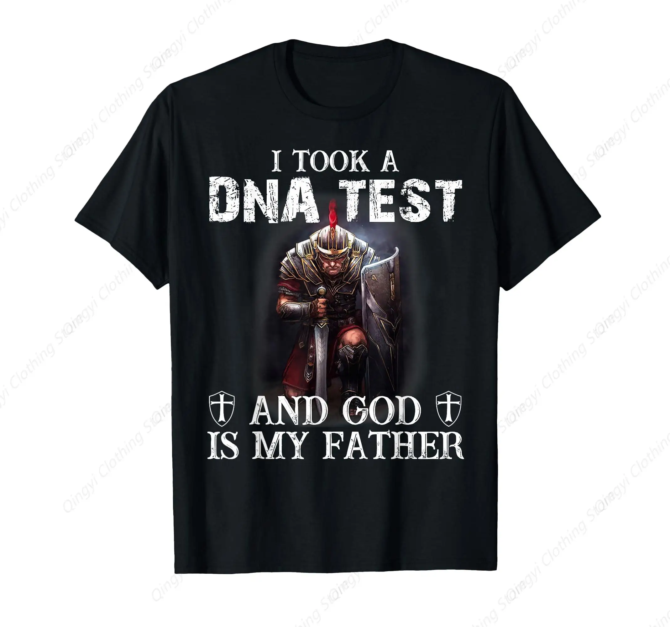 

Knight Templar Christian Warrior God is My Father T-Shirt