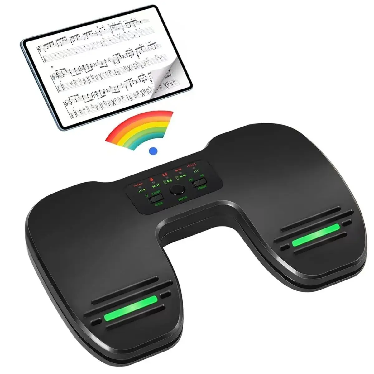 

Высококачественный фут-флип (Bluetooth-флип) для нот, многофункциональный, для гитары, фортепиано, саксофона, хит продаж