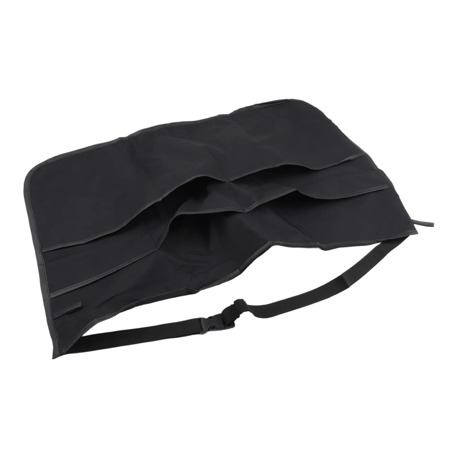 Hair Stylist Half Apron With Adjustable 5 Pockets Belt Waterproof Professional Barbers Hairdresser Tools Storage Apron
