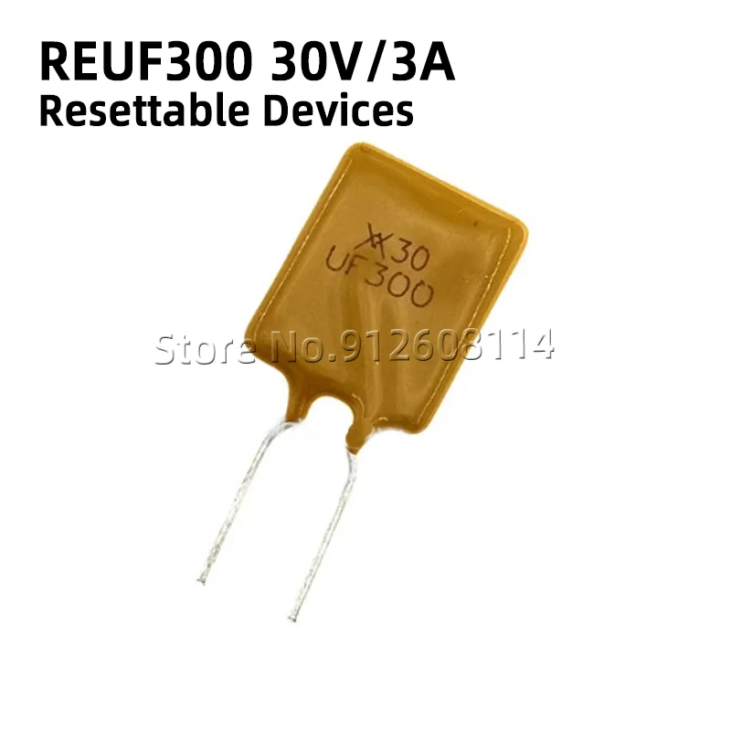 10Pcs/Lot UF300 RUEF300 30V 3A U300 JK30-300 PTC Self-recovery Fuse New original