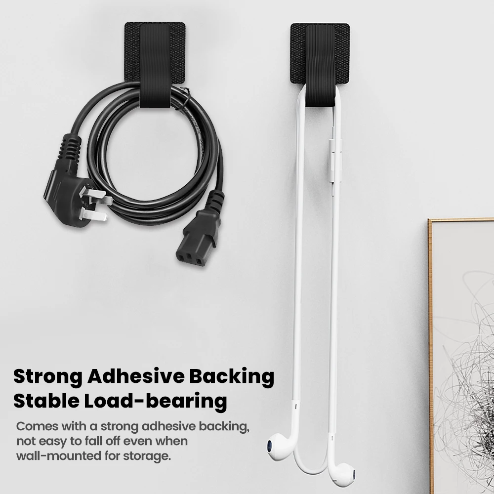 Toocki Tearable USB Cable Winder Cable Organizer Cable Management Ties Phone Accessories Wire Cord Organizer