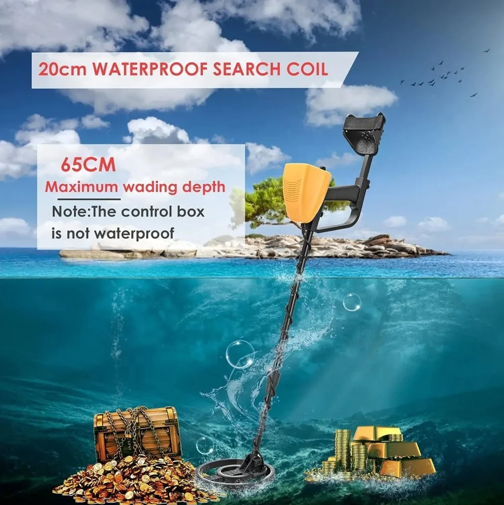 Export Spot Goods Underground Metal Detector Handheld Detector Metal Detection Disk Waterproof High Sensitivity Gold Detector