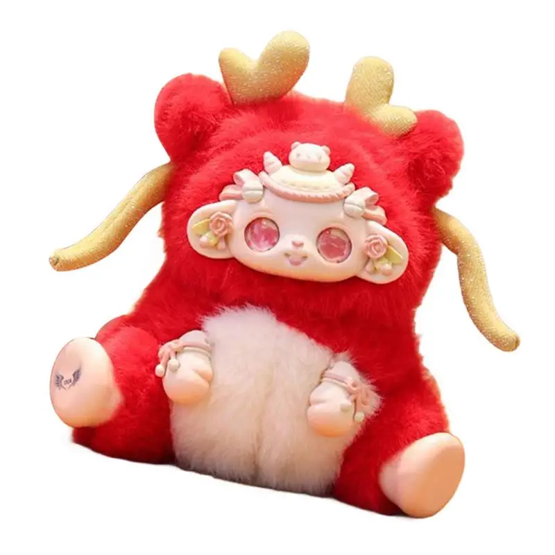 Cartoon Stuffed Animal Soft Fabric Stuffed Animal Ornament Vivid Expressions Adorable Plush Stuffed Doll Sofa Ornament For Sofa