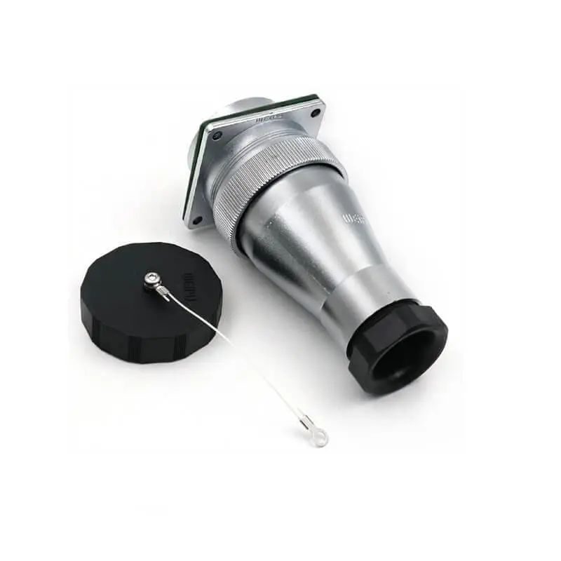 WF48 Series 42pin Waterproof Aviation Male Plug Square Female Socket TA+Z Straight Connector