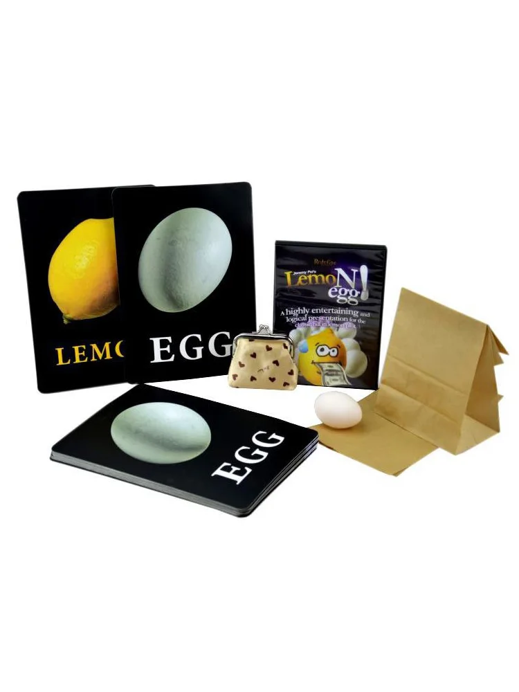 

LemoNegg 2.0 by Jeremy Pei,Stage Magic Tricks,close up,mentalism,comedy,Accessories,magic toys,as seen on TV