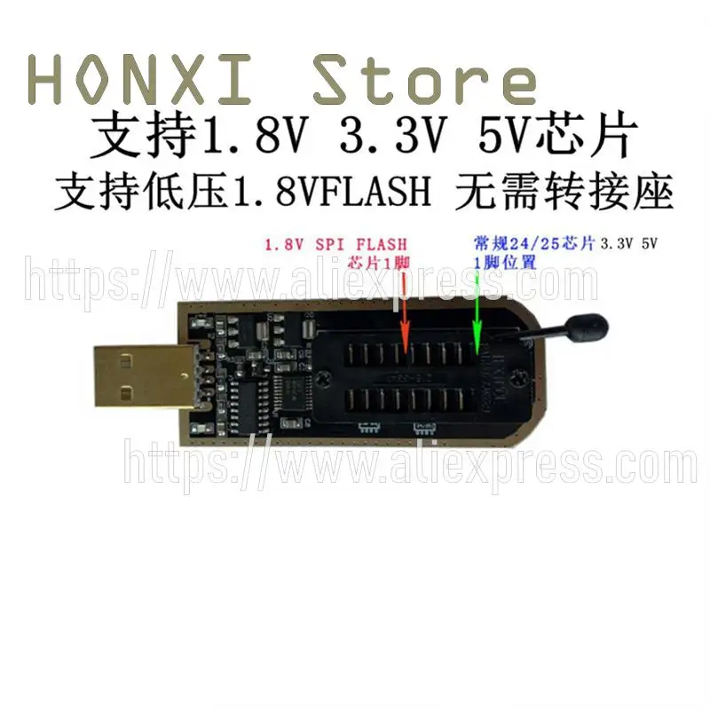 1Pcs Minpro-I High-Speed Programmeur Moederbord Routing Lcd Bios Flash Burn 24 25 Tot 1.8 V