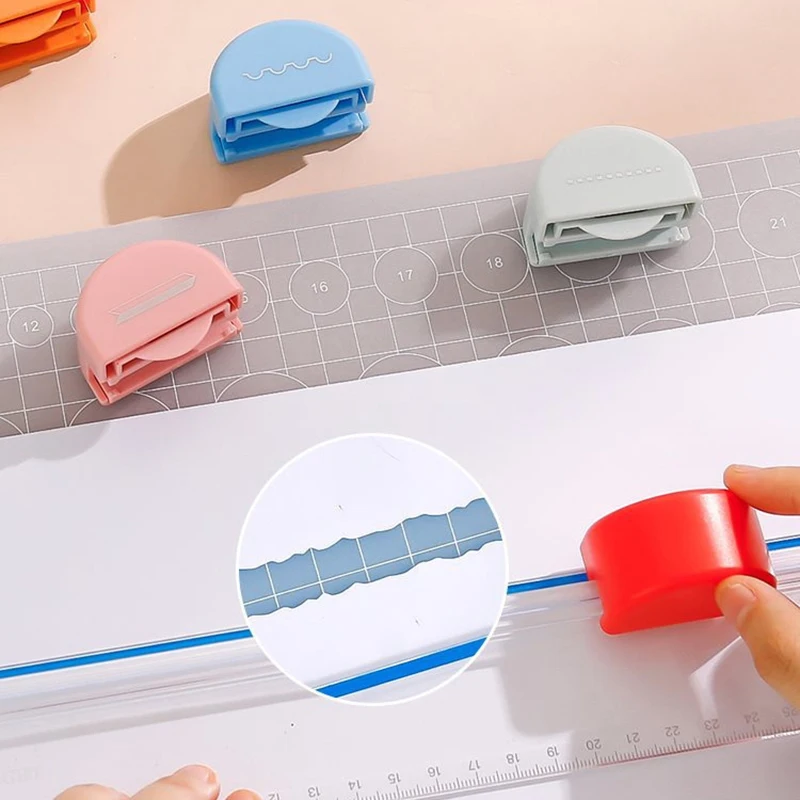 Portable Paper A4 A5 A6 Round Cutting Knife DIY Cutting Paper Knife Scrapbook Photo Trimmer Stationery Cards Cutters Tool