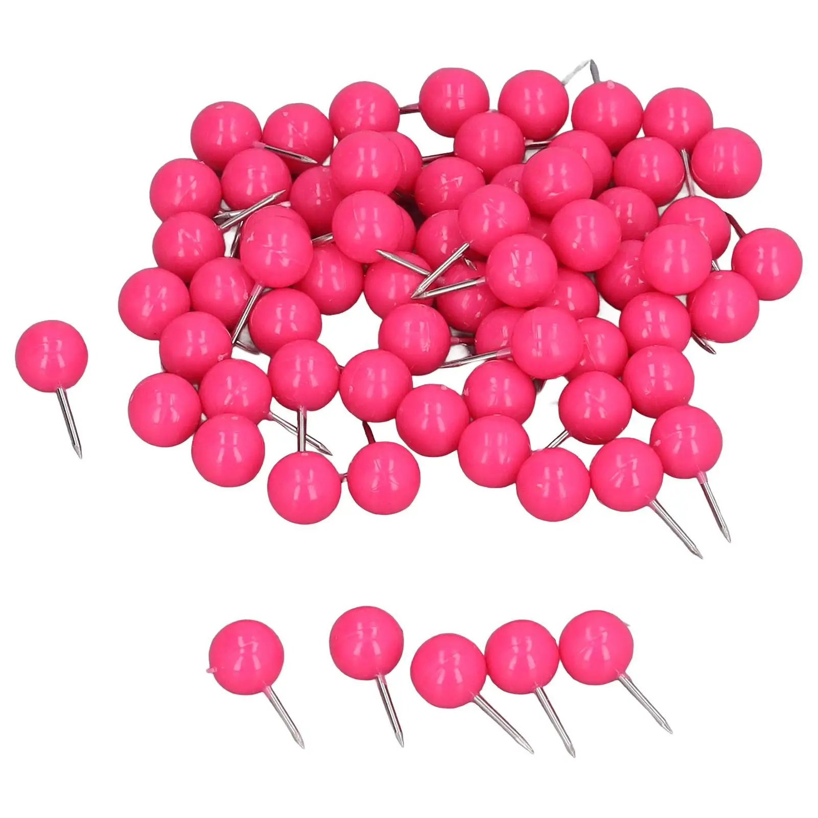 Multifunctional Map Tacks Push Pins Steel Plastic for marking Locations Easy Storage