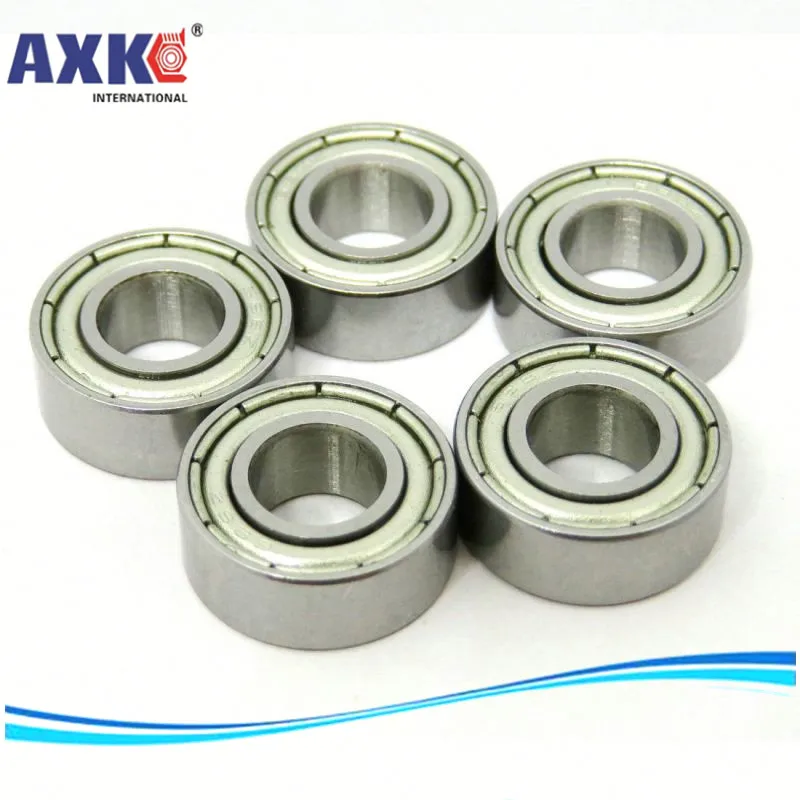 10pcs Free Shipping Double Shielded Deep Groove Ball Bearings 16005ZZ 25*47*8 Mm Inch Bearing AXK Steel Ra 0.8