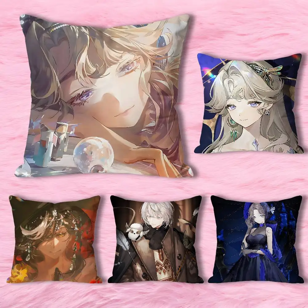 

R-Reverses 1999 Game Anime Celebrity Merchandise All-Match Printed Pillow Case Sofa Car Office Room Decoration Protector