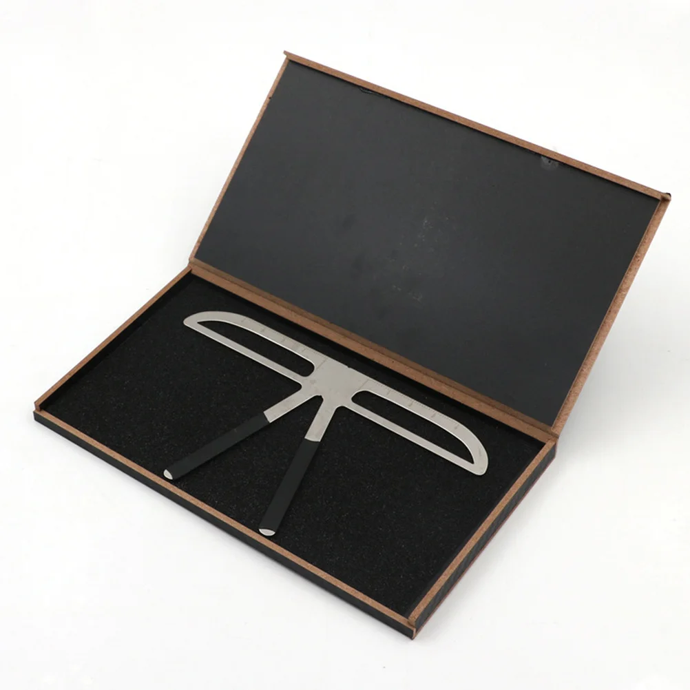 Professionele wenkbrauwstencil-liniaal Herbruikbare driepuntsbalanspositioneringsset voor symmetrische natuurlijke wenkbrauwen Gemakkelijke make-up