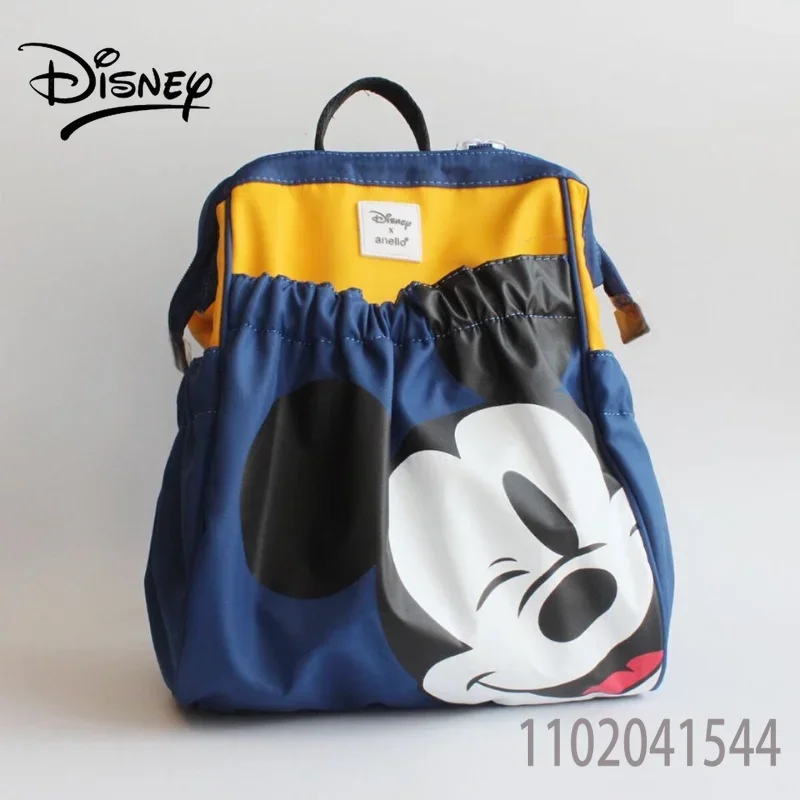 Disney Women's Backpack Mickey Mouse large capacity Mommy Bag Waterproof Unisex Backpack High Quality Durable