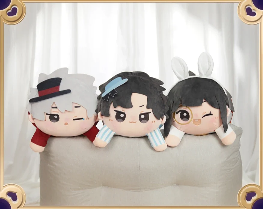 

Anime Link Click Charles Lucas Jo Cosplay Plush Cotton Doll Throw Pillow Cartoon Lie Prone Dakimakura Back Cushion Toys Xmas