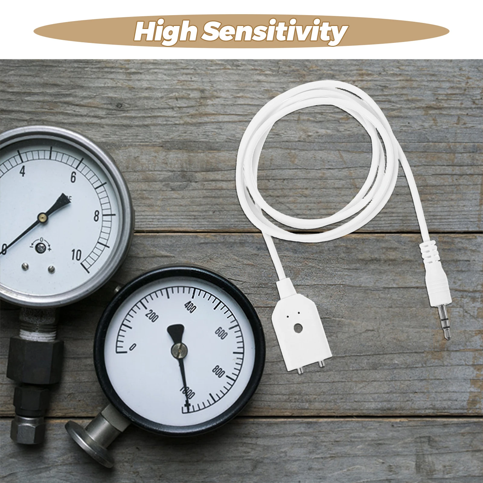 Smart Water Leakage Alarm with High Sensitivity Leak for Early Water Detection Tank Level Monitoring Compact Safety