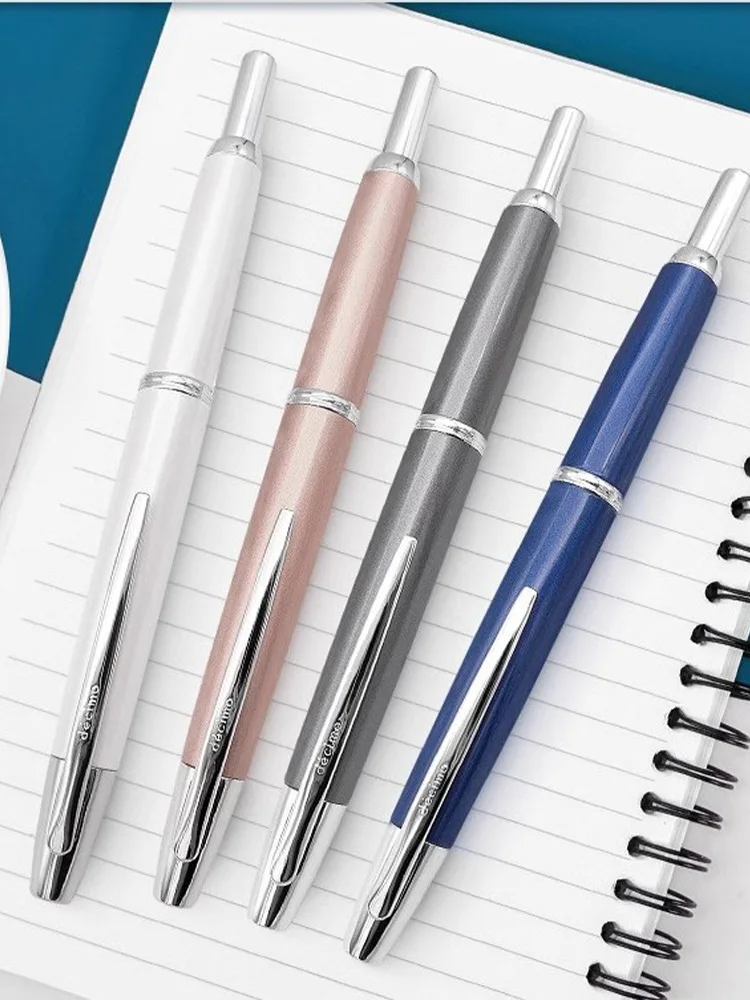 Pióro wieczne Pilot Pen Capless Decimo Original ze stalówką z 18-karatowego złota, zestaw piór do pisania, artykuły papiernicze. — zdjęcie produktu 7