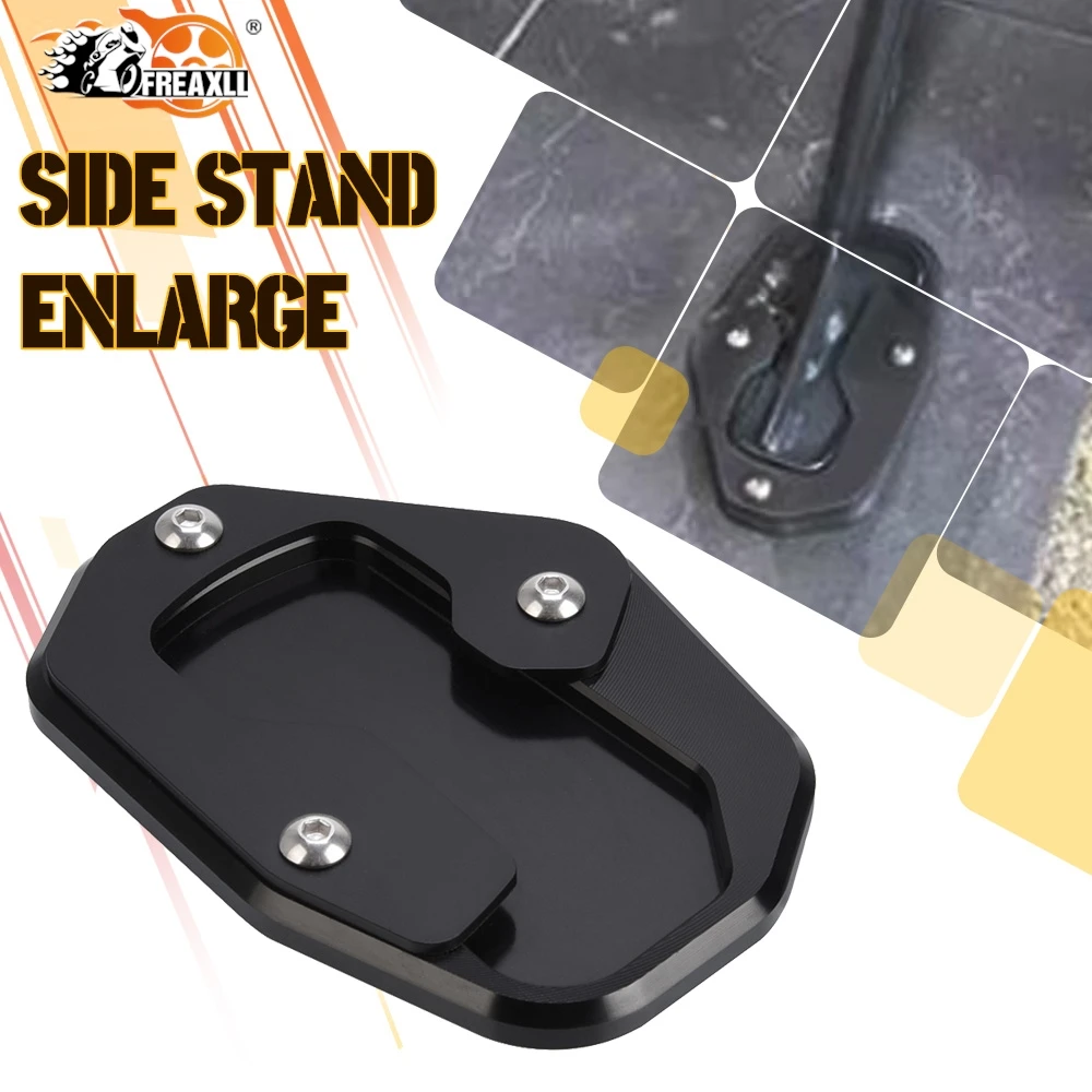 For Pan America RA1250 1250 Special 1250 RA1250S ST CVO 2021-2026 CNC Side Stand Enlarge Kickstand Extension Plate Pad 2025 2024