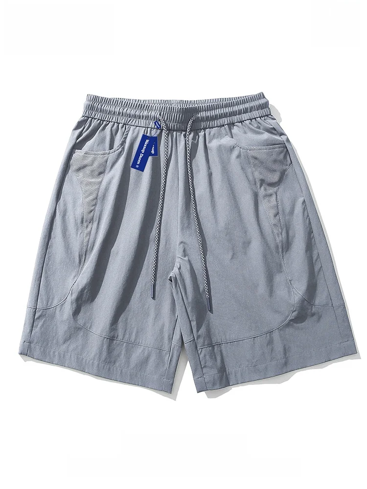 

Wassup Dozen Men's Qui Dry Outdoor orts Summer New American Trend Beach Sports Pants Five-Quarter Length Straight Leg Cas...