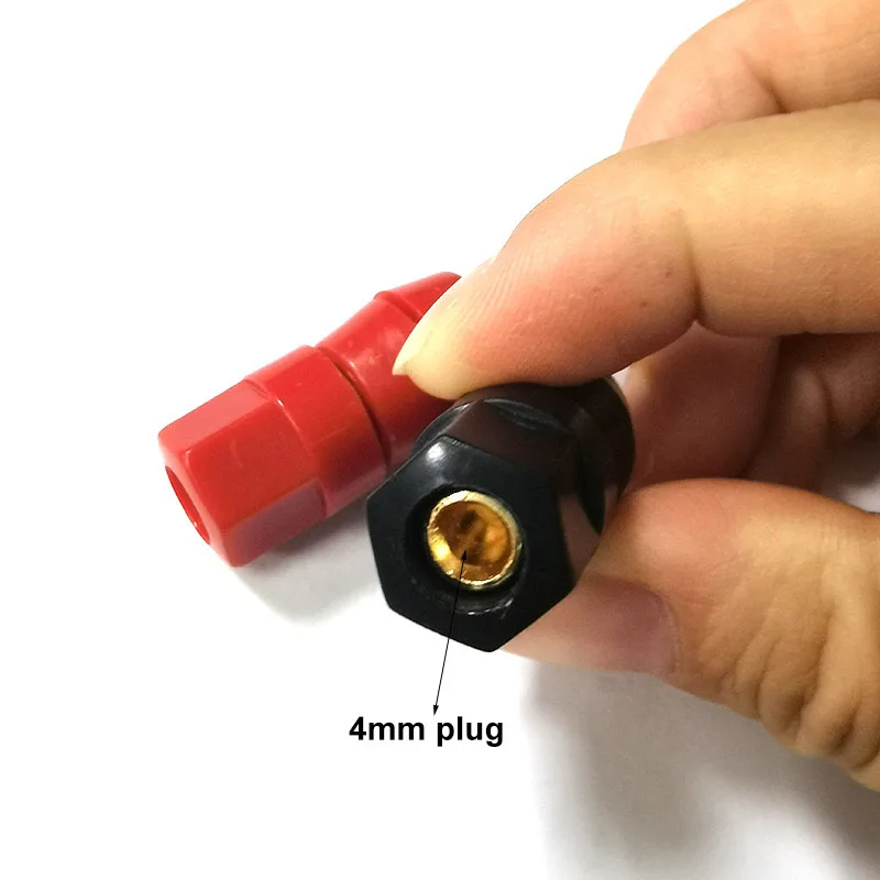 4mm Banana Plug Socket Jack Adapter cable Connector single Terminals Amplifier Terminal Binding Post Speaker