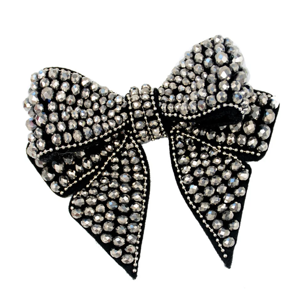 Shoe Flower Decoration Bowknot Adornment Clothing Tie Patch Decorative Ornament Women's Bag