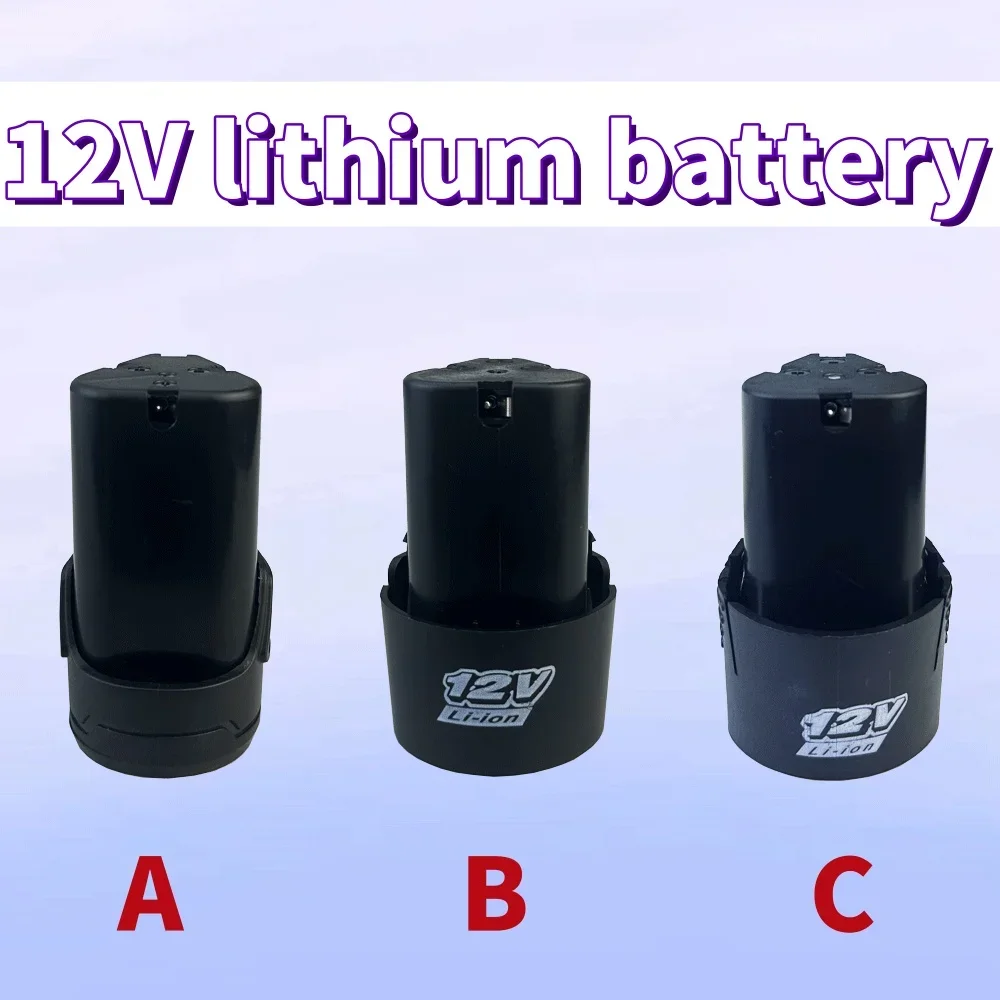 Universal 12V 6200mAh Rechargeable Li-ion Battery For Electric Tools, Electric Drill, And Screwdriver For Battery Replacement