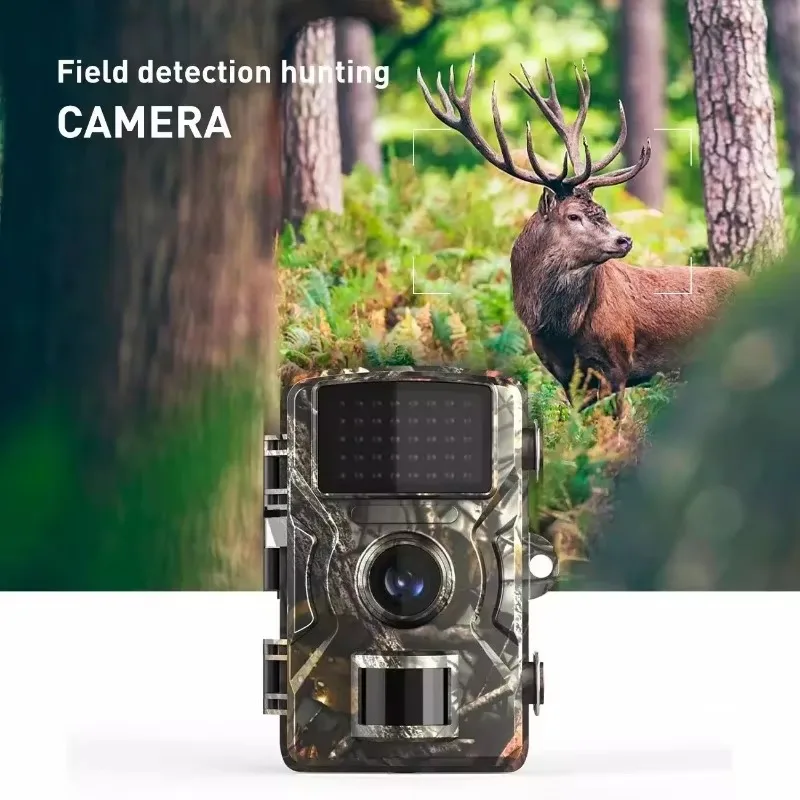 Hunting Trail Camera with Night Vision 16MP 1080P 940nm Infrared Motion Activated Trigger Outdoor Wildlife Scouting Photo Trap