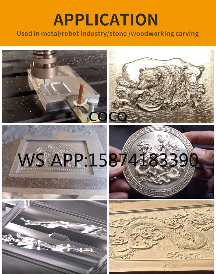 ATC Automatic Tool Change Spindle ISO20 3.5KW Pneumatic Spindle with Full Accessories for Metal Mold Engraving
