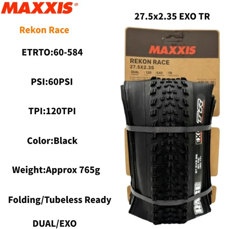 Maxxis REKON RACE 27.5/29x2.0/2.25/2.35/2.4WT 折りたたみ式 EXO