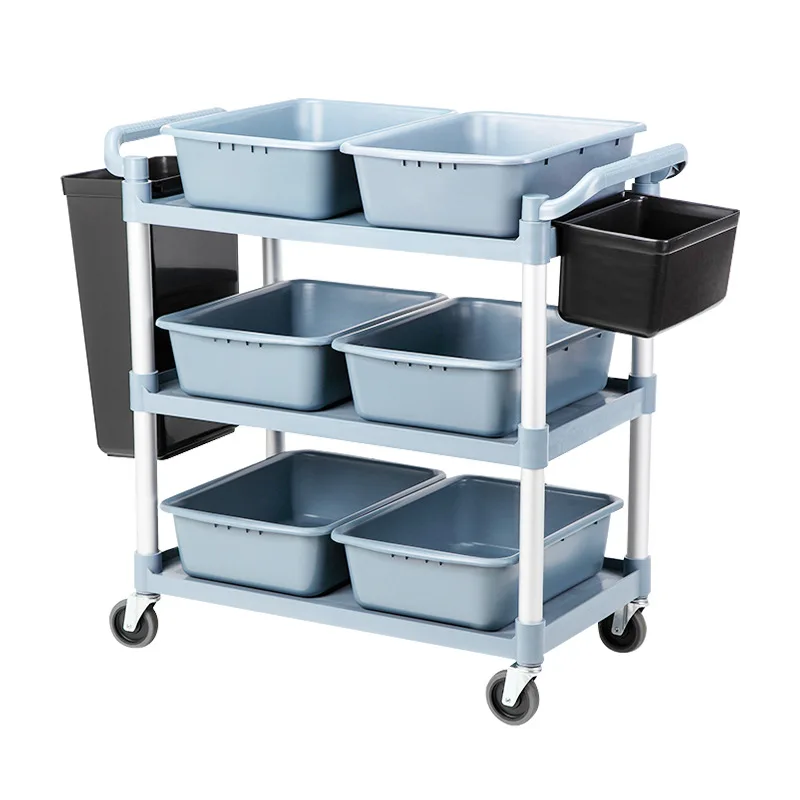 chariot-de-service-multifonctionnel-pour-restaurant-et-hotel-chariot-de-recyclage-de-vaisselle-a-trois-niveaux-epaissi-et-silencieux