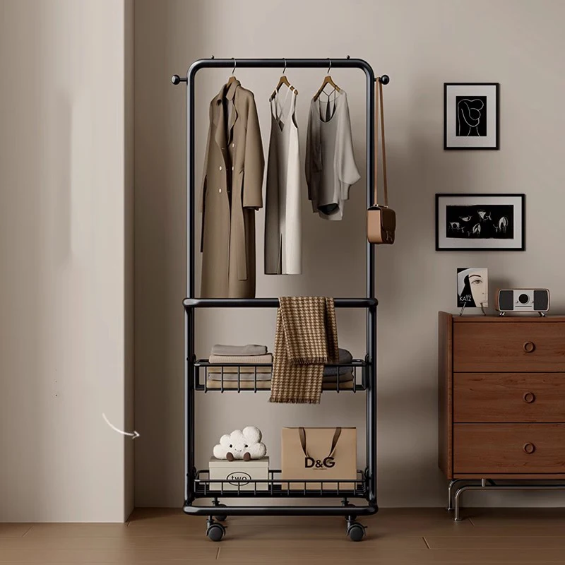 رفوف المعاطف الحديثة لغرفة النوم، تصميم فريد من نوعه فاخر وبسيط، رفوف معطف عتيقة لغرفة النوم، أثاث Mesas De Centro Para Sala #3