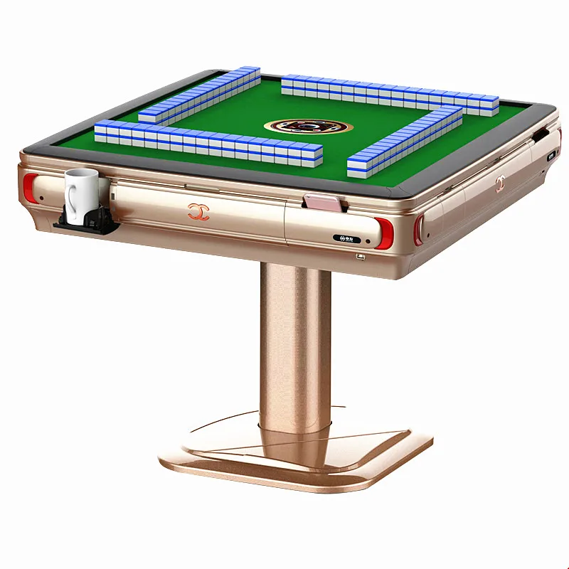 Table pliante automatique pour divertissement familial, machine avec USB et couvercle de table