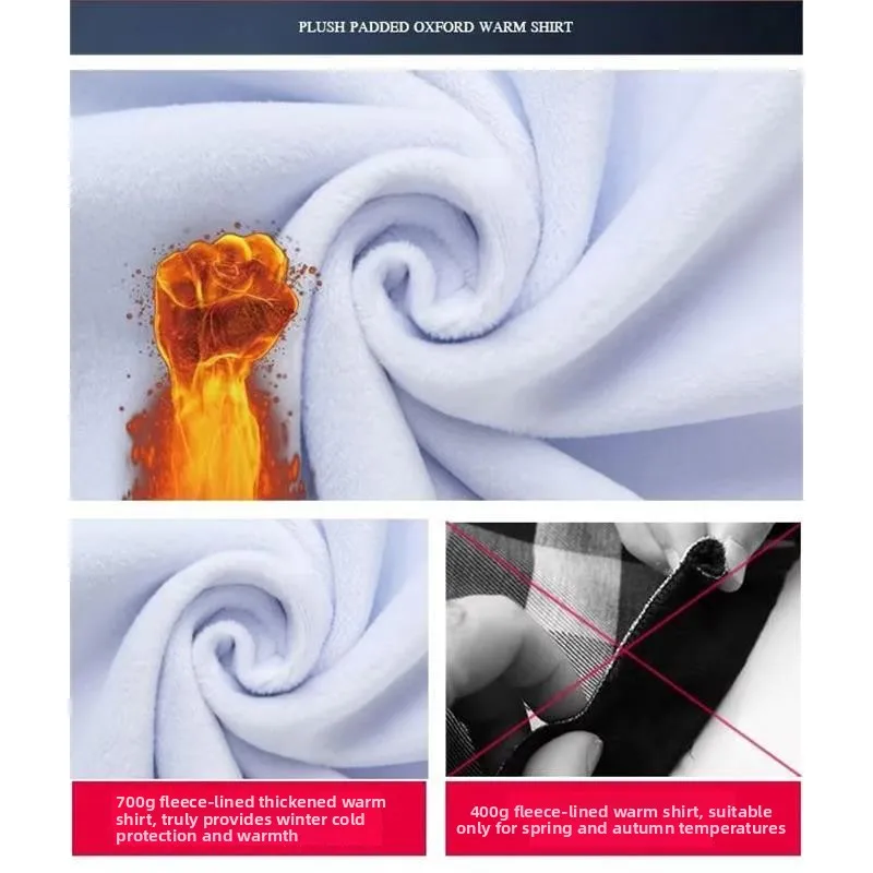 Thiened Fce chaleur longue Sve décontracté irt jeunesse automne hiver bœuf tissu papa irt Sli Faionable marque chinoise