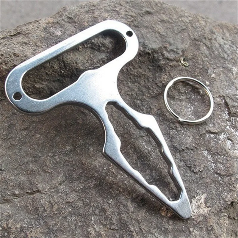 Outdoor Camping Supplies Self-Defense Spikes Multi-Tool Wrench