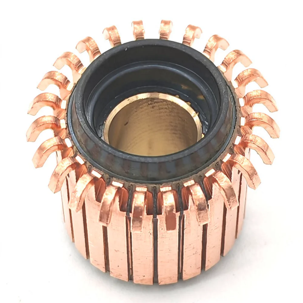 High Quality Motor Commutator For Makita 9553 Angle Grinder Replacement Spare Part 24P Electrical Rotor Component