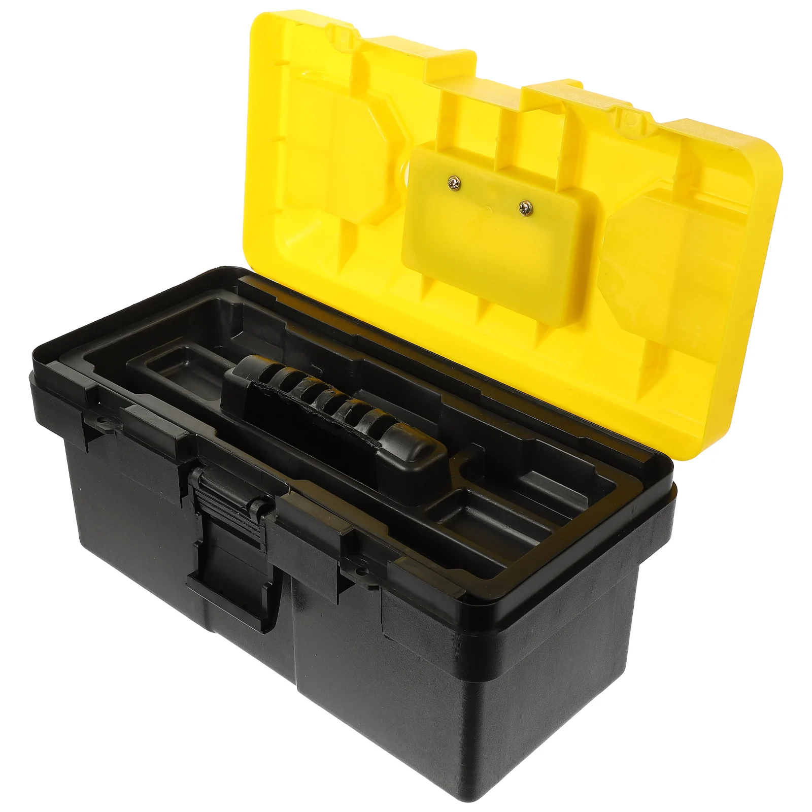 Plastic Toolbox Heavy Duty Storage Case Portable Tool Box ganizer Detachable Stackable Case PP Material Large Capacity Safe