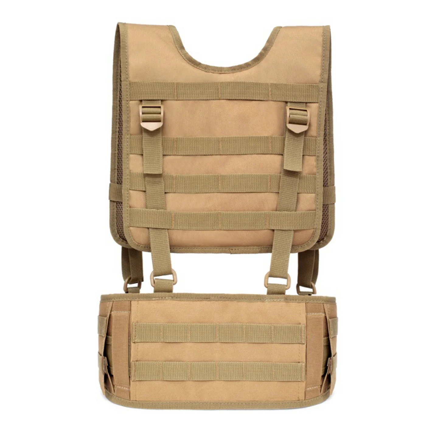 Outdoor Tactical Combination Waistband Vest Set Military Army Molle System Multifunctional Hunting Waistcoat