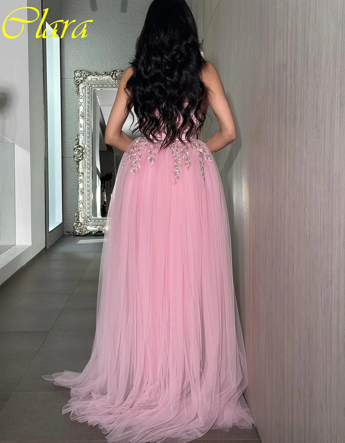 Personalizado em linha reta sem alças elegante vestido de noite formal moda moderna vestidos de celebridades de alta qualidade vestidos de ocasião sob medida