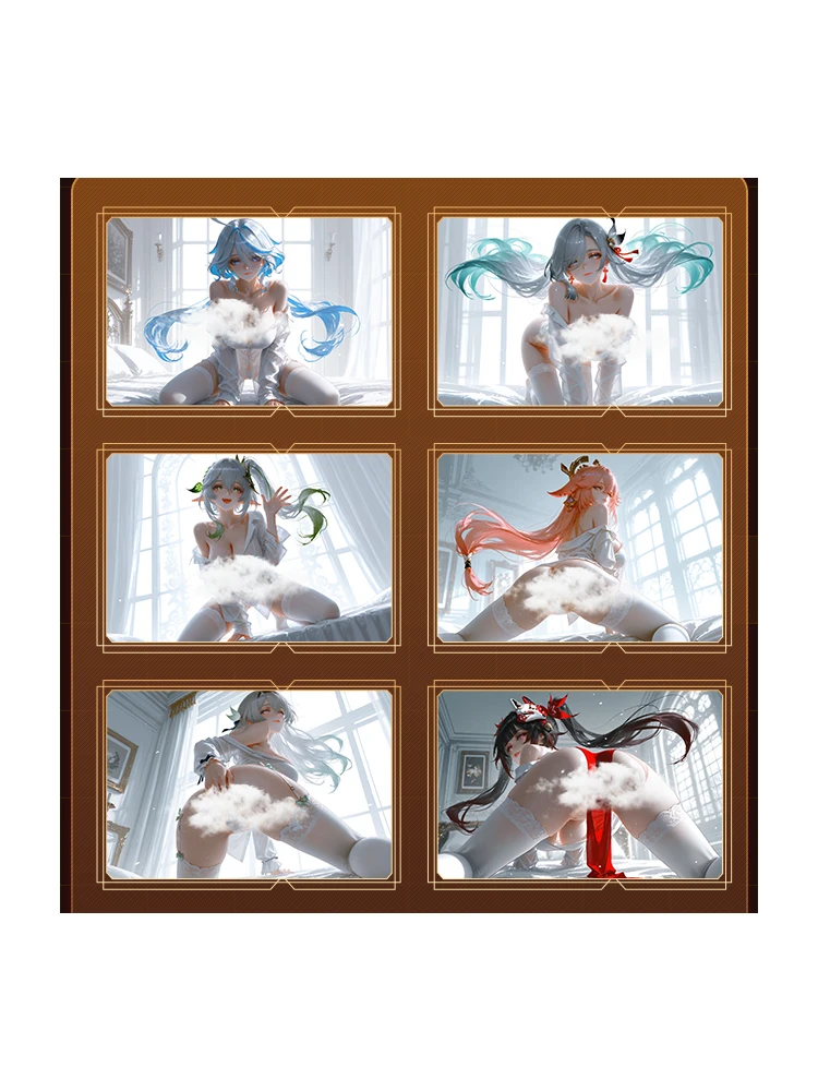 2025 Shiyun Card Club - Serie 1 Tarjetas de cristal Tablero A5 Shinobu Anime Trading Mitsuri Tanjiro ACG CCG TCG Hobby Regalos