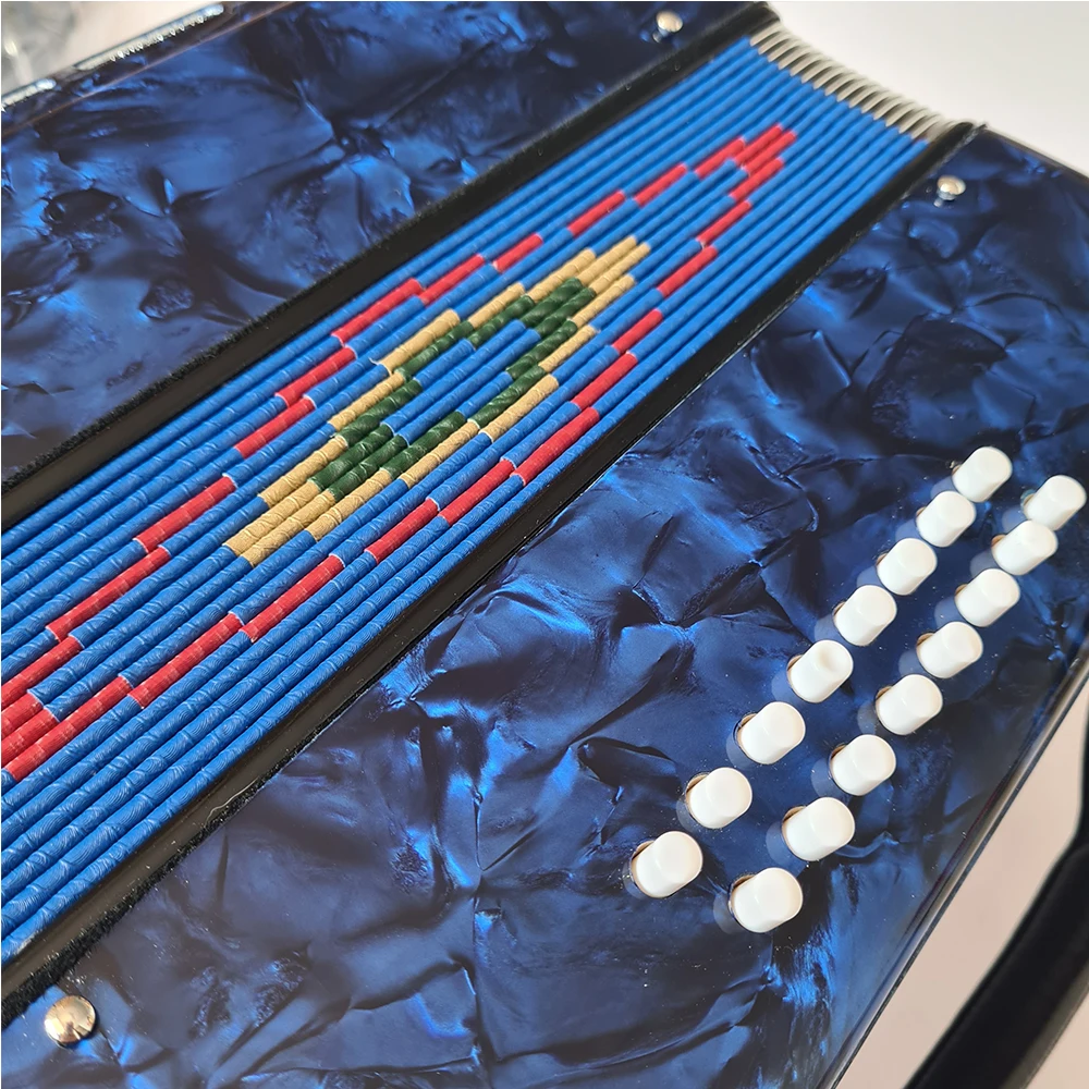 هوكو بيانو الأكورديون 16 زر الأكورديون Diatonic