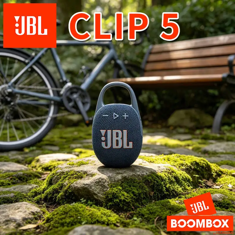 

Brand New JBL Clip 5 Stable Bass Output Steady Low Frequency Tone Bring Comfortable Auditory Feeling In Outdoor Play Process